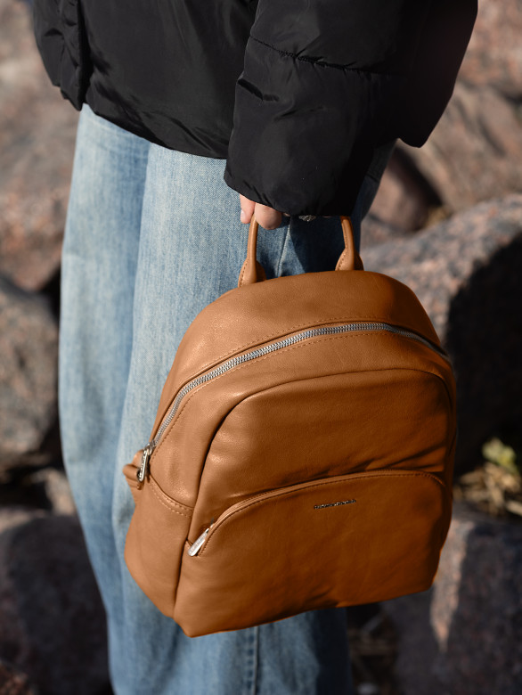 Рюкзак городской David Jones 7727 pumpkin spice Рюкзак городской David Jones 7727 pumpkin spice