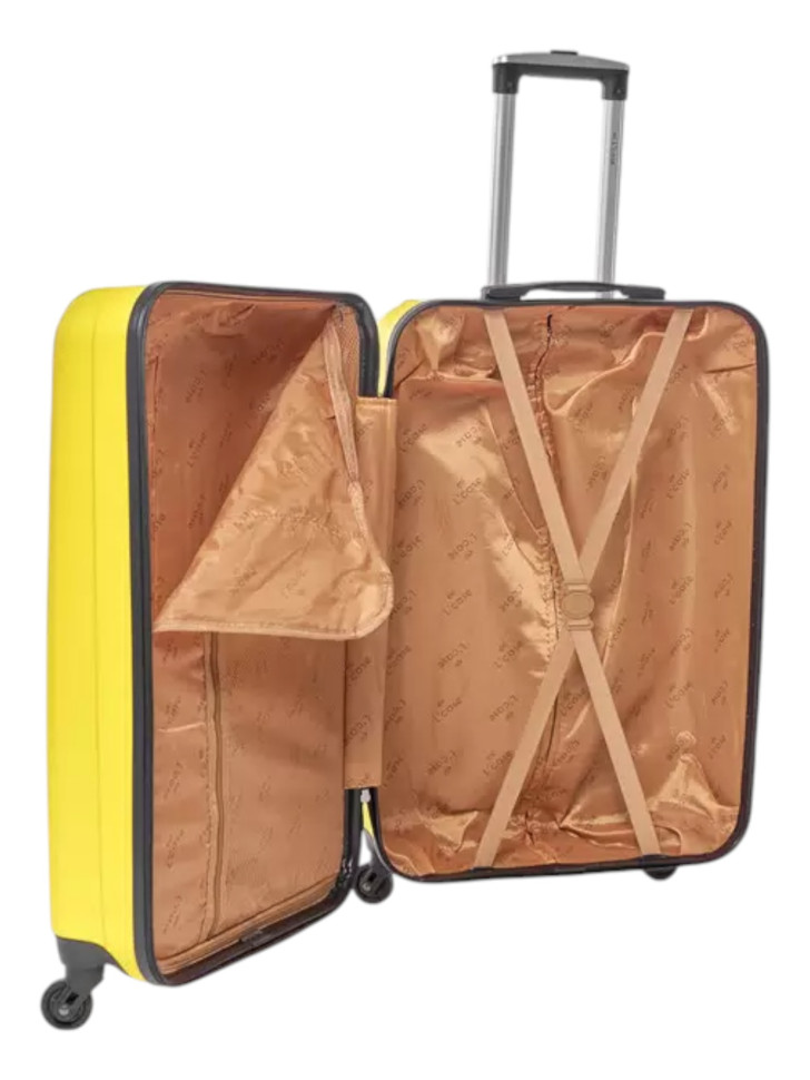 Чемодан L'Case, Krabi без расширения жёлтый