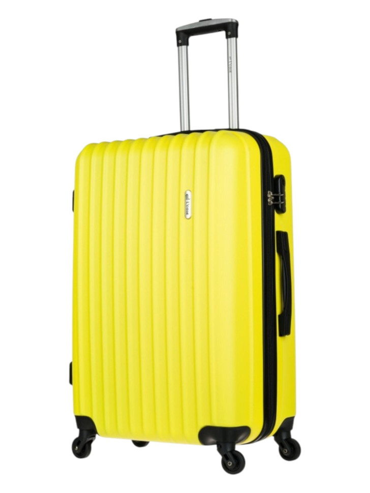 Чемодан L'Case, Krabi без расширения жёлтый