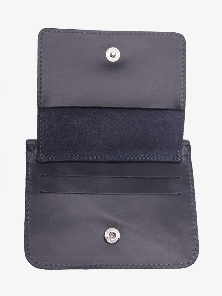 Картхолдер-монетница П-801ft-1940/101 синий Картхолдер-монетница П-801ft-1940/101 синий