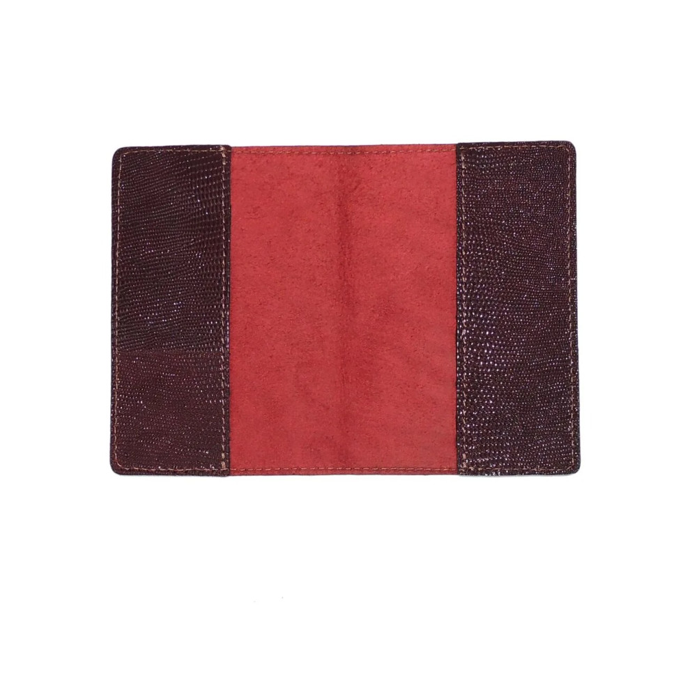 Обложка для паспорта Natalia Kalinovskaya О-98 рептилия бордо Обложка для паспорта Natalia Kalinovskaya О-98 рептилия бордо