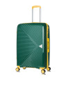 Чемодан L'Case, Lyon без расширения тёмно-зелёный