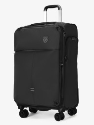 Чемодан из текстиля Kong LV 5901 чёрный 28" 4 колеса