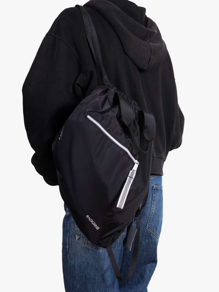 Сумка-мешок Б 9267 чёрная Сумка-мешок Б 9267 чёрная