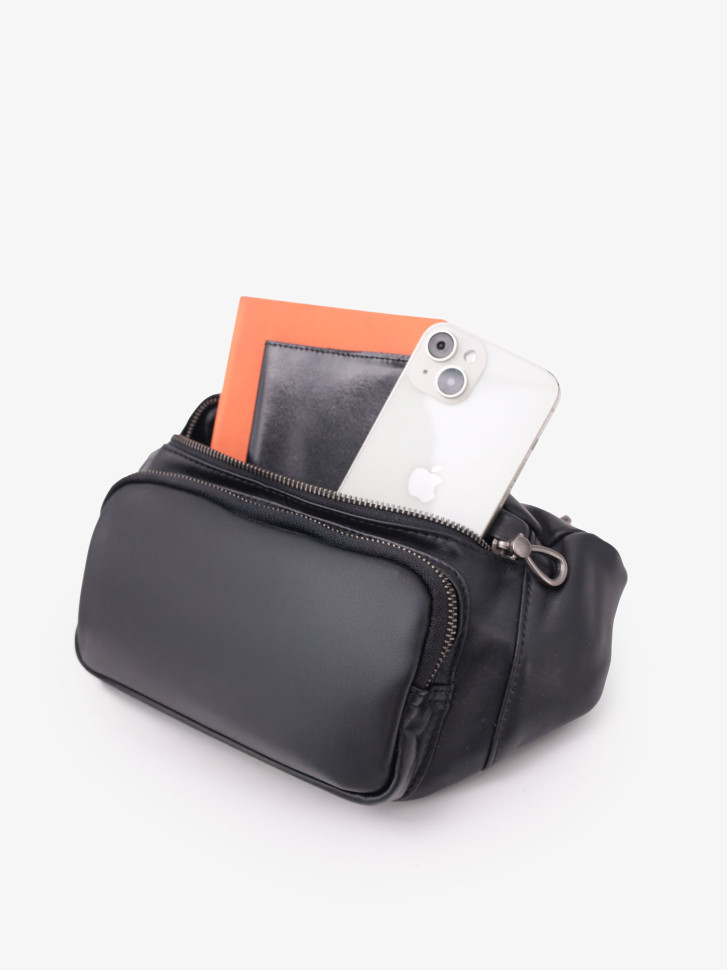 Мужская сумка на пояс Baggins G 310 черная Мужская сумка на пояс Baggins G 310 черная