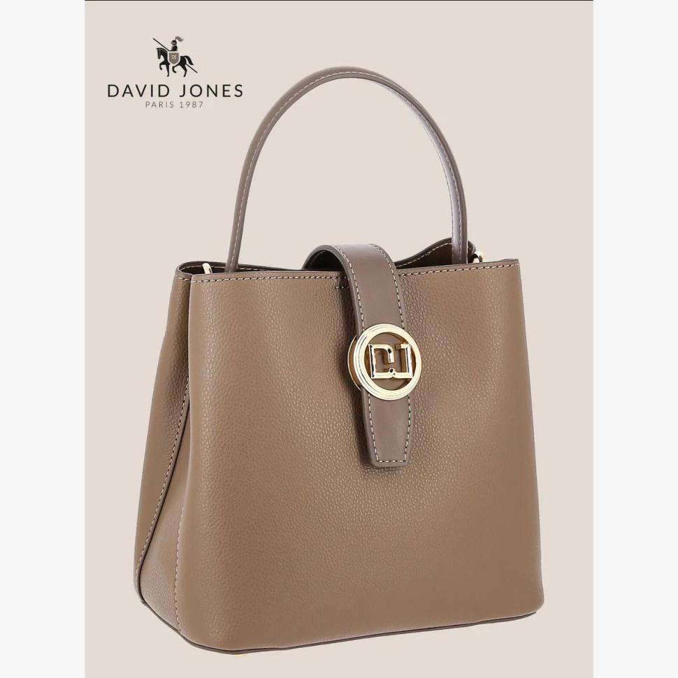 Сумка женская David Jones 7134 taupe